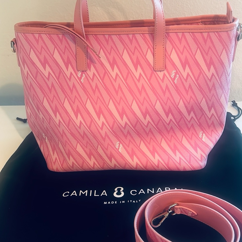 Pink Tote Bag